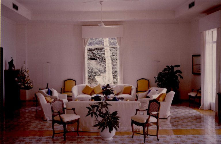 Foto d’archivio della Residenza dell’Ambasciatore d’Italia a Dakar.