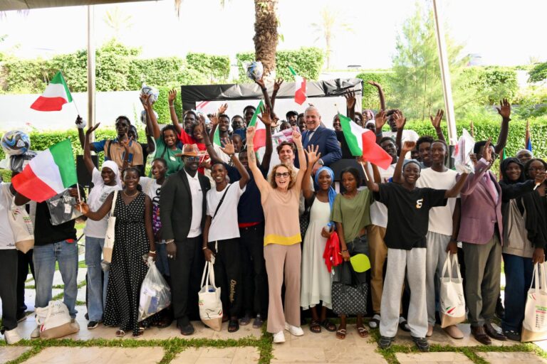 Dakar, 29 ottobre 2025. Evento di diplomazia sportiva Italia-Senegal co-organizzato con il CONI e il Comitato olimpico senegalese, alla presenza del Ministro Tajani.