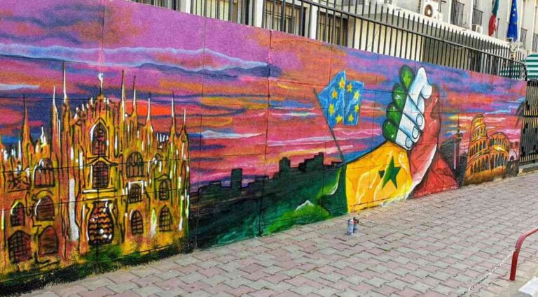 Esterno dell’Ambasciata.